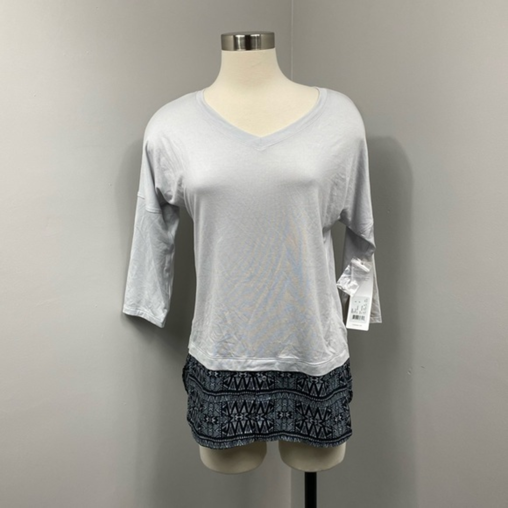 Lole Grey Layered Top